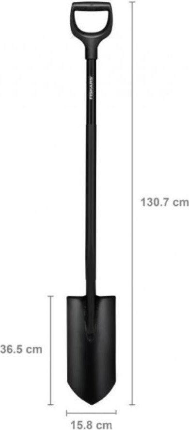 Лопата штыковая остроконечная Fiskars Ergonomic Pro 1066709