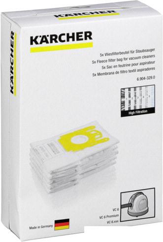 Комплект одноразовых мешков Karcher 6.904-329.0