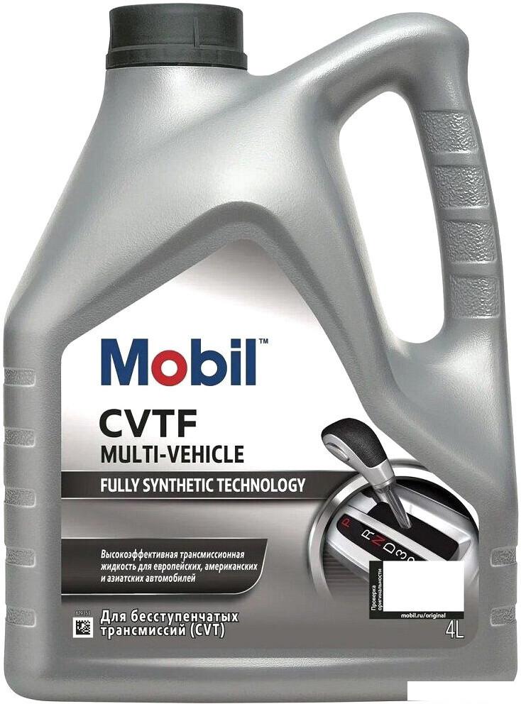 Трансмиссионные масла ZIC Mobil CVTF Multi-Vehicle 156293 4 л