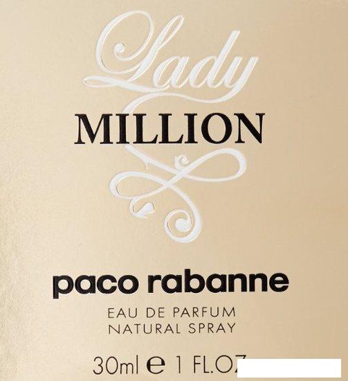 Парфюмерная вода Paco Rabanne Lady Million EdP (30 мл)