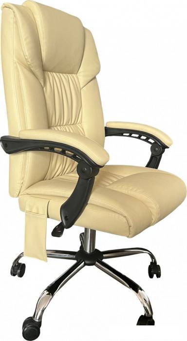 Офисное кресло CACTUS CS-CHR-OC04M-WT (слоновая кость)