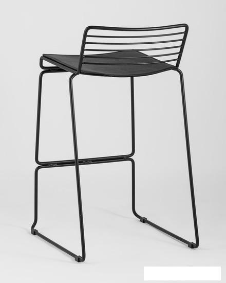Стул Stool Group Danny (черный с черной подушкой)