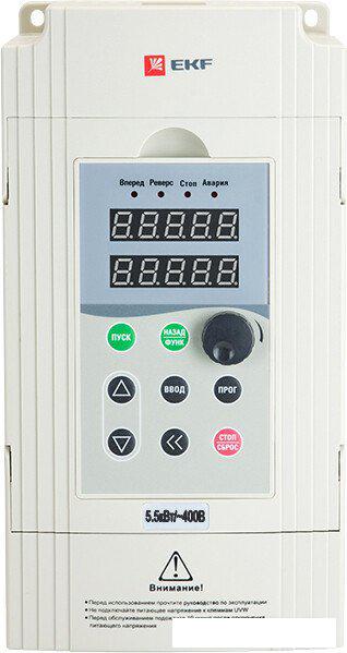 Частотный преобразователь EKF PROxima VT100-5R5-3B