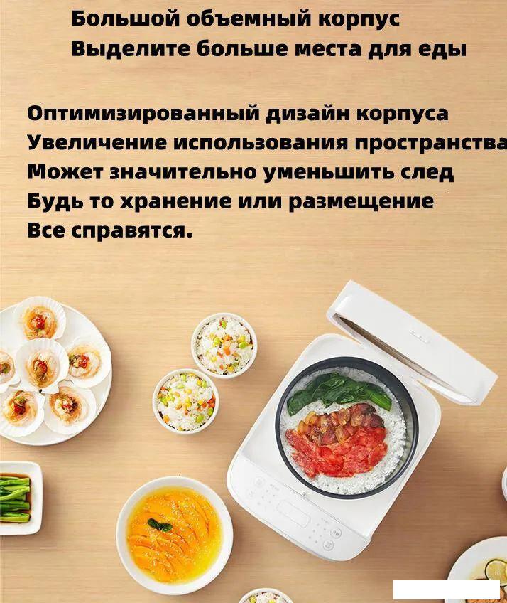 Мультиварка Xiaomi Mijia Rice Cooker C1 3L MDFBZ02ACM (с переходником на евровилку)