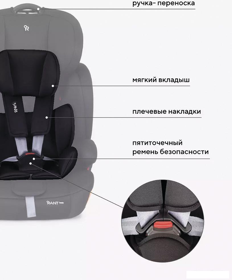 Детское автокресло Rant Basic Spark ZY10 (черный)