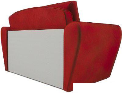Диван Мебель-АРС Квартет (бархат красный Star Velvet 3 Dark Red)