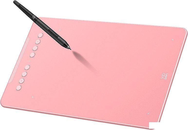 Графический планшет XP-Pen Deco 01 V3 (розовый)