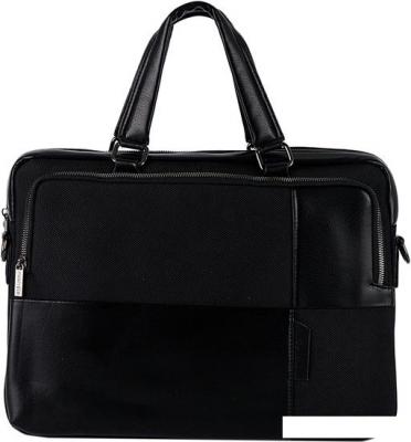 Женские и мужские сумки Poshete 249-8230-8-BLK (черный)