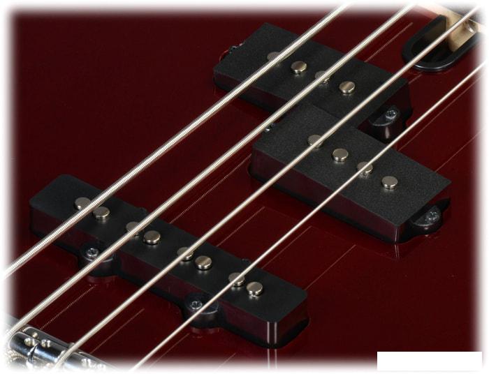 Бас-гитара Yamaha TRBX174 (красный металлик)