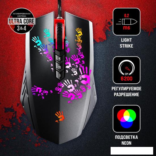Игровая мышь A4Tech Bloody A60A (черный)