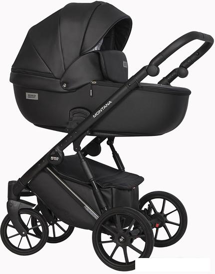 Универсальная коляска Riko Basic Montana Ecco (3 в 1, 12/черный)