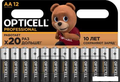 Батарейка Opticell Professional AA (12 шт)