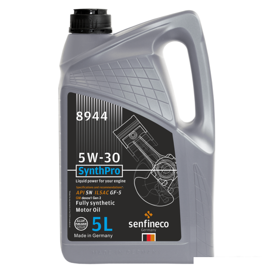 Моторное масло Senfineco SynthPro 5W-30 API SN ILSAC GF-6, 5л