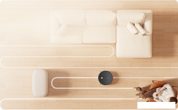 Робот-пылесос Xiaomi Robot Vacuum E5 (белый)