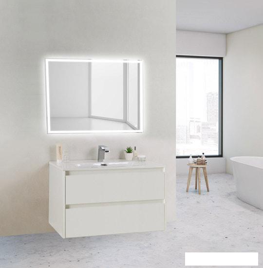 BelBagno Тумба под умывальник Kraft 39-800/390-2C-SO-BO (bianco opaco)
