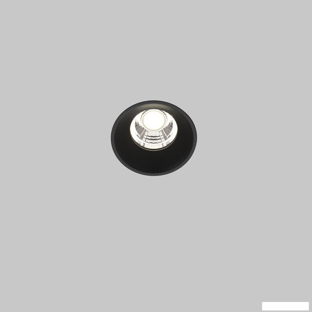 Точечный светильник Technical Round DL058-7W4K-TRS-B