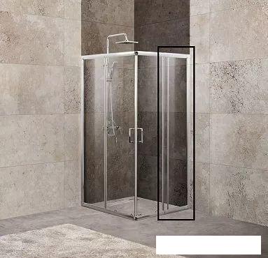 Душевая стенка BelBagno UNIQUE-100-FIX-C-Cr (боковая)