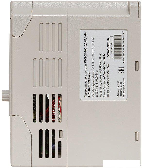 Частотные преобразователи EKF PROxima VT100-0R7-1B