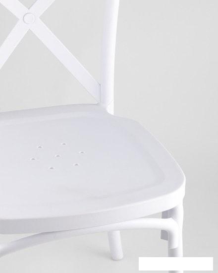 Стул Stool Group Кроссбэк пластиковый (белый)