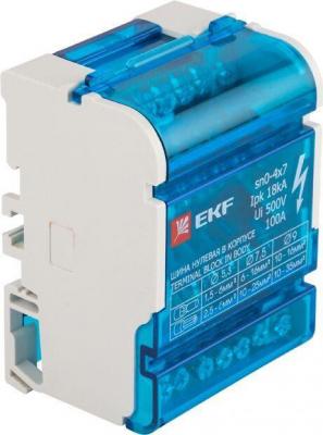 Нулевая шина EKF sn0-4x7