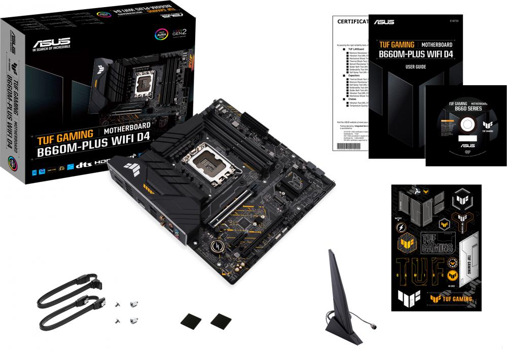 Материнская плата ASUS TUF Gaming B660M-Plus WiFi D4