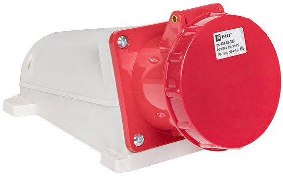 Розетка промышленная EKF Ps-134-63-380