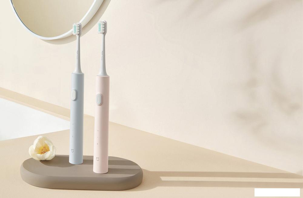 Электрическая зубная щетка Xiaomi Mijia Sonic Electric Toothbrush T200C (светло-синий)