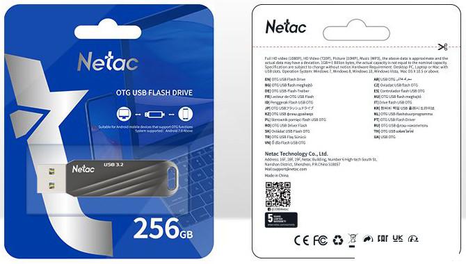 USB Flash Netac US11 256GB NT03US11C-256G-32BK