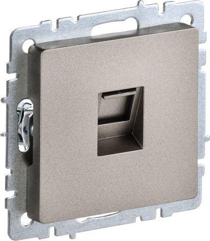 Розетка компьютерная IEK Brite BR-K10-2-K37