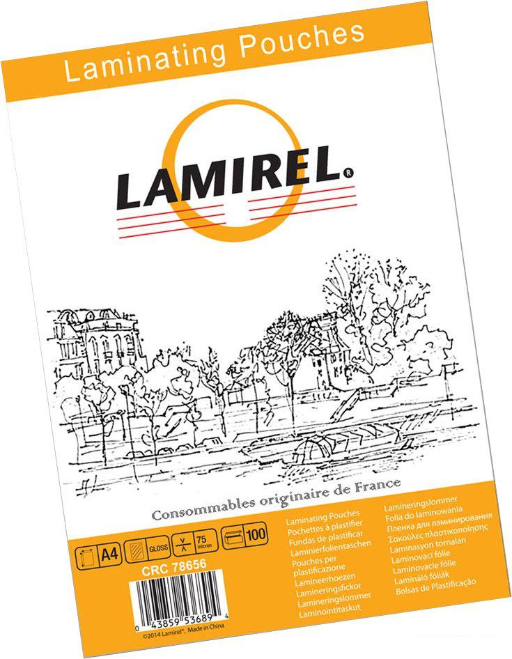 Пленка для ламинирования Lamirel A4, 175 мкм, 100 л LA-78765