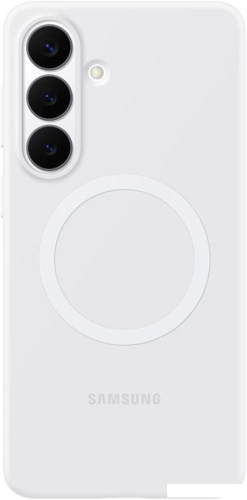 Чехол для телефона Samsung Silicone Magnet Case для Samsung Galaxy S26+ (белый)