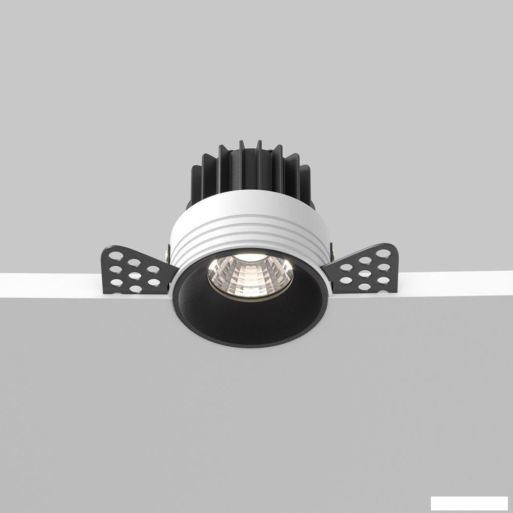 Точечный светильник Technical Round DL058-7W4K-TRS-B