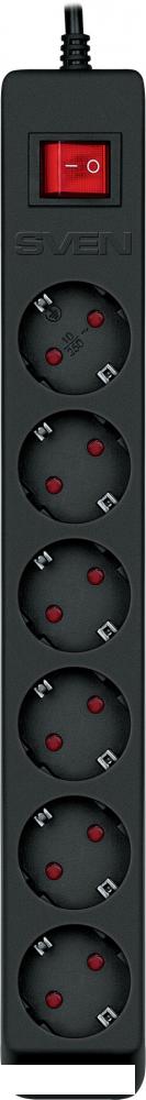 Сетевой фильтр SVEN Optima 6 New (1.8 м)