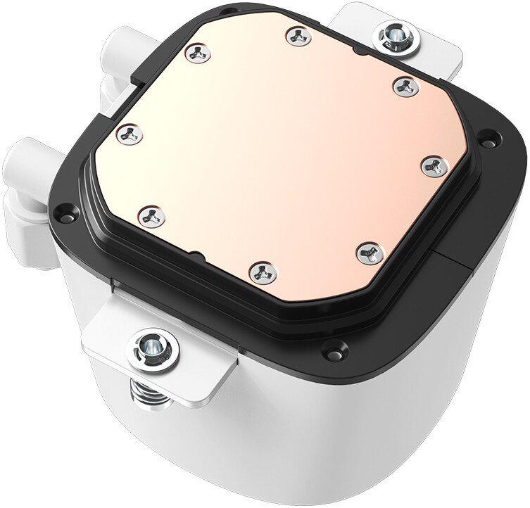 Система жидкостного охлаждения для процессора ID-Cooling FX360 LCD PE White