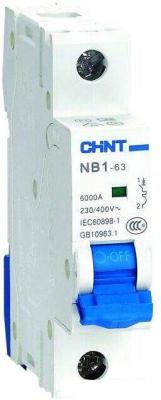Выключатель автоматический Chint NB1-63 1P 4A 6кА C (DB)