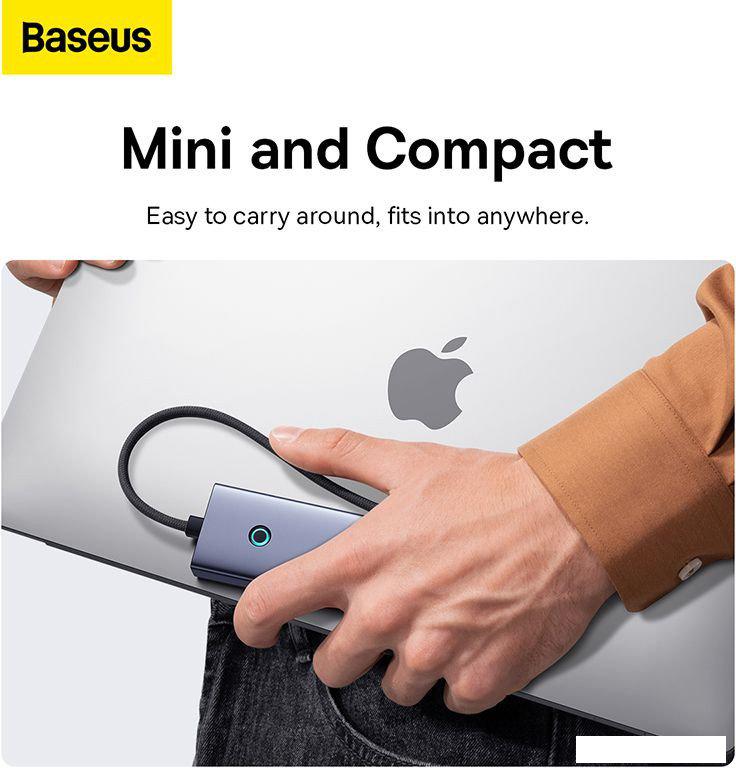 Док-станция Baseus UltraJoy Series 5-Port Hub Docking Station B00052801811-00