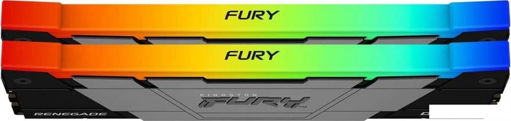 Оперативная память Kingston FURY Renegade RGB 2x8ГБ DDR4 4600 МГц KF446C19RB2AK2/16