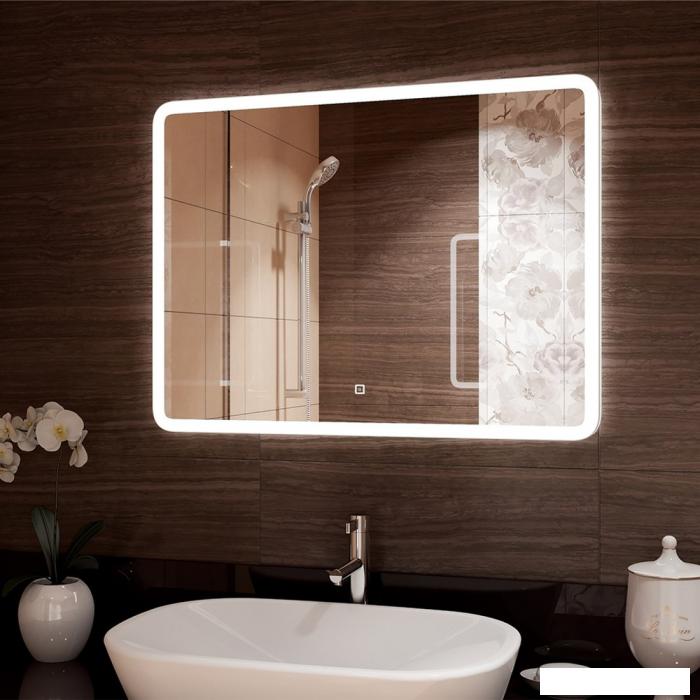 Континент Зеркало Demure Led 90x70 (бесконтактный сенсор)