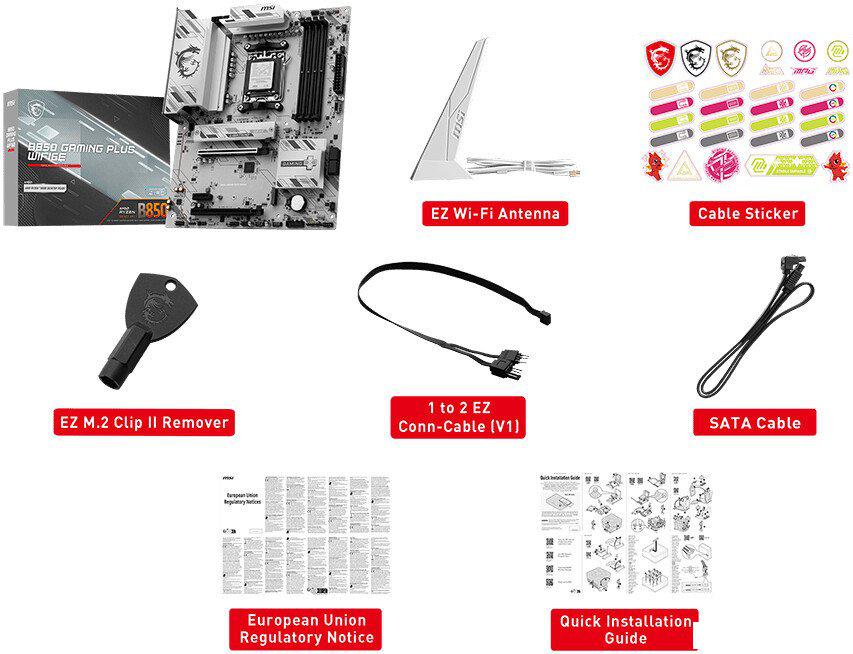 Материнская плата MSI B850 Gaming Plus WiFi6E