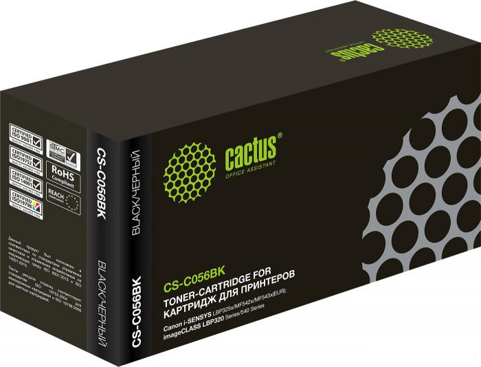 Картридж CACTUS CS-C056BK (аналог Canon Cartridge 056)