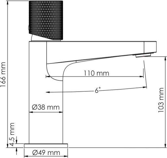 Смеситель Wasserkraft Tauber 6403