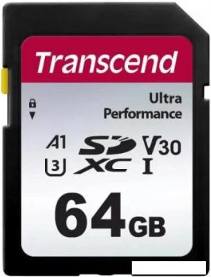 Карты памяти Transcend SDXC 340S TS64GSDC340S 64GB