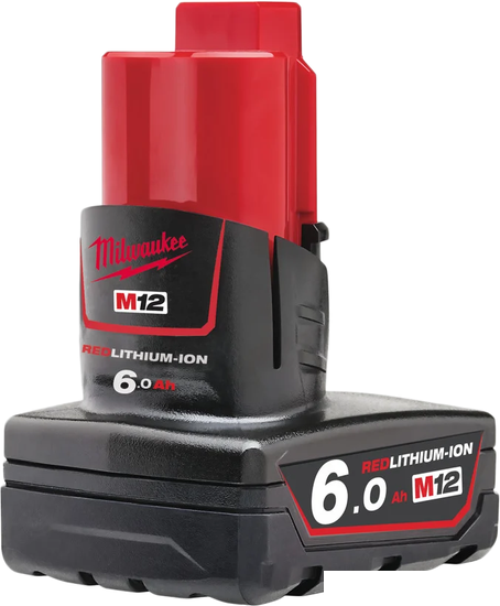 Аккумулятор Milwaukee M12 M12B6 4932451395 (12В/6 Ач)