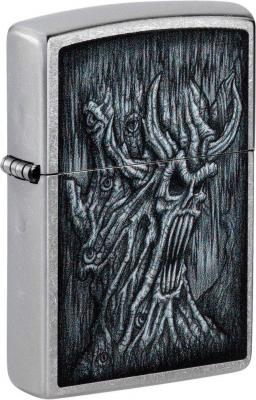 Зажигалка Zippo Street Chrome Evil Tree Design 48681
