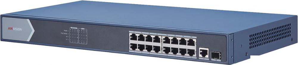 Неуправляемый коммутатор Hikvision DS-3E0518P-E/M