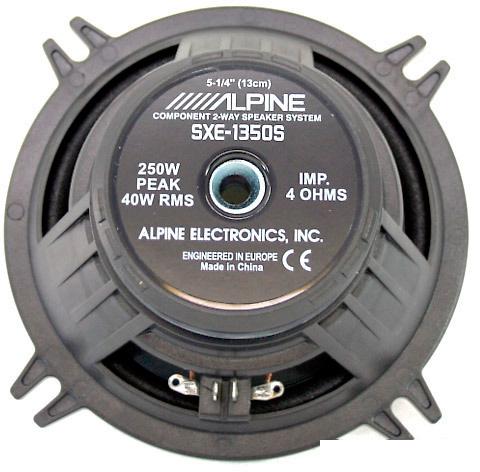 Компонентная АС Alpine SXE-1350S