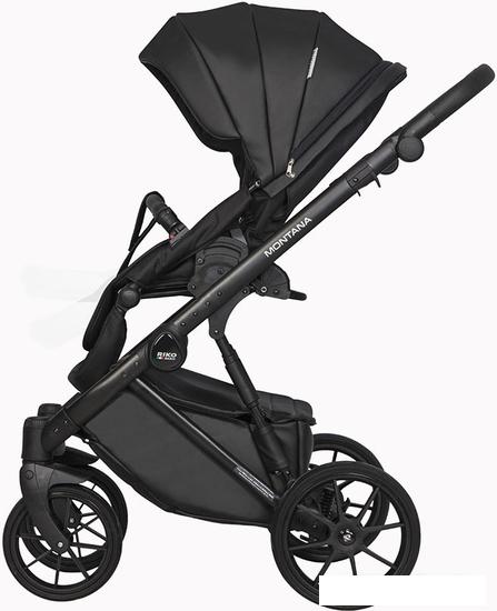 Универсальная коляска Riko Basic Montana Ecco (3 в 1, 12/черный)