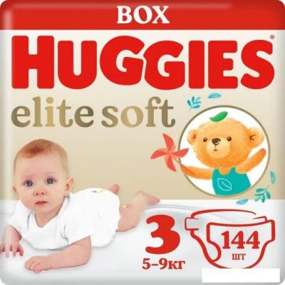 Подгузники Huggies Elite Soft Box 3 (144 шт)