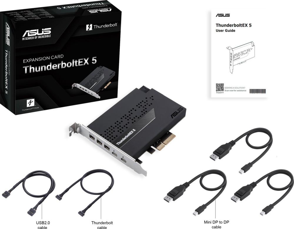 Плата расширения ASUS ThunderboltEX 5