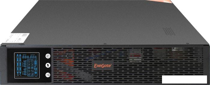 Источник бесперебойного питания ExeGate SinePower UHB-1000.LCD.AVR.C13.RJ.USB.2U